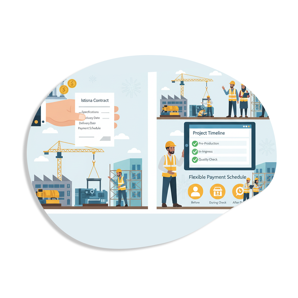 Istisna Financing icon